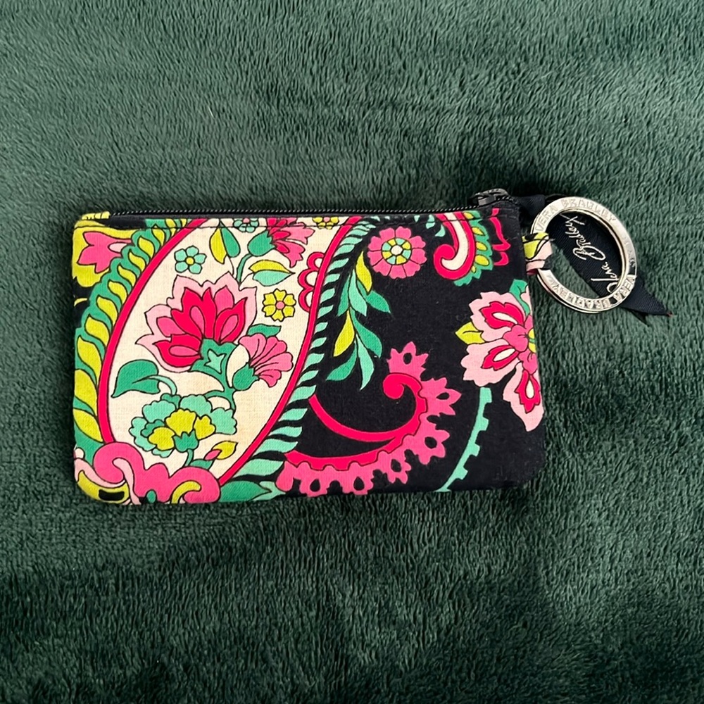 Vera Bradley keychain cardholder